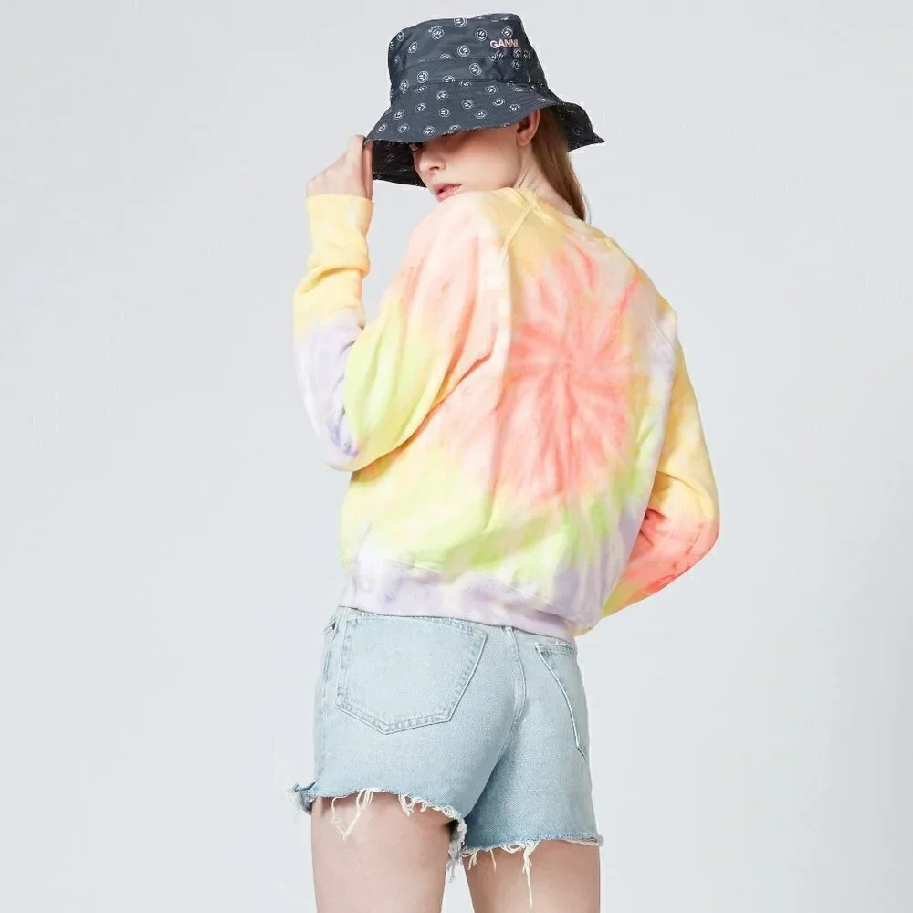 RE/DONE x Hanes Classic Raglan Crewneck Pullover Sweatshirt Size Small - Picture 11 of 16